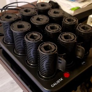 Calista Hot Rollers with attachable handle